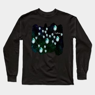 Sagittarius Constellation in Labradorite - Star Signs and Birth Stones Long Sleeve T-Shirt